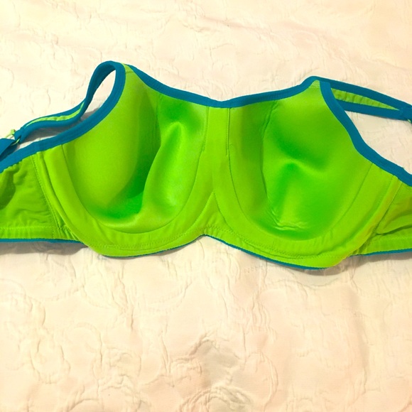34DD Panache Sports Bra 🔵🟢 - Picture 2 of 6